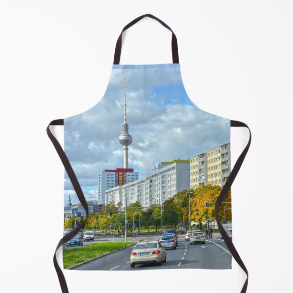 Item preview, Berlin, Germany, Television Tower and Busy Street designed and sold by Catherine Sherman.
