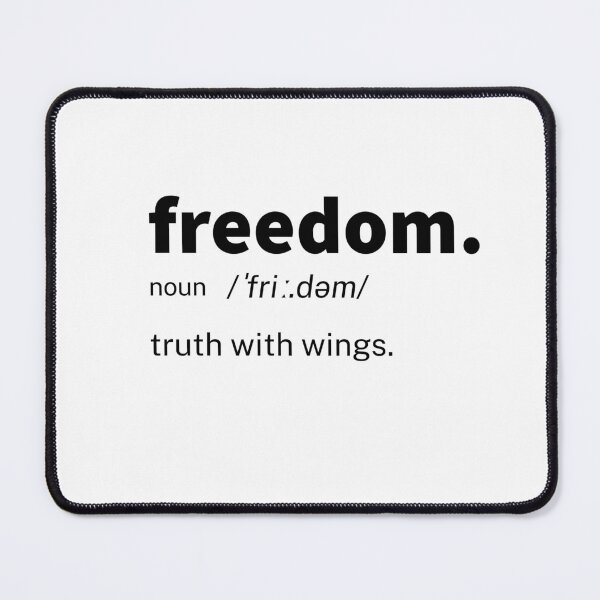 Item preview, Freedom Definition Inspirational designed and sold by IronWords.