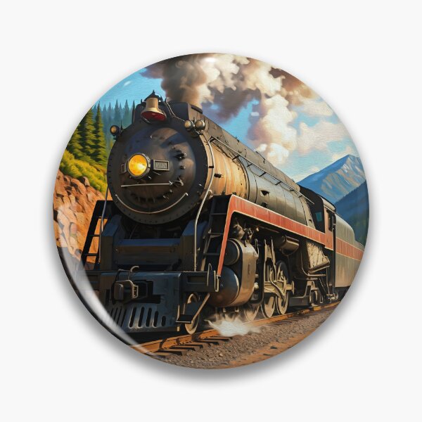 Item preview, Echoes of Steam – The Timeless Power of the Iron Giant designed and sold by PawPrintedArt.