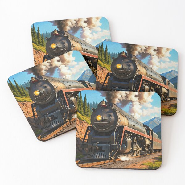 Item preview, Echoes of Steam – The Timeless Power of the Iron Giant designed and sold by PawPrintedArt.