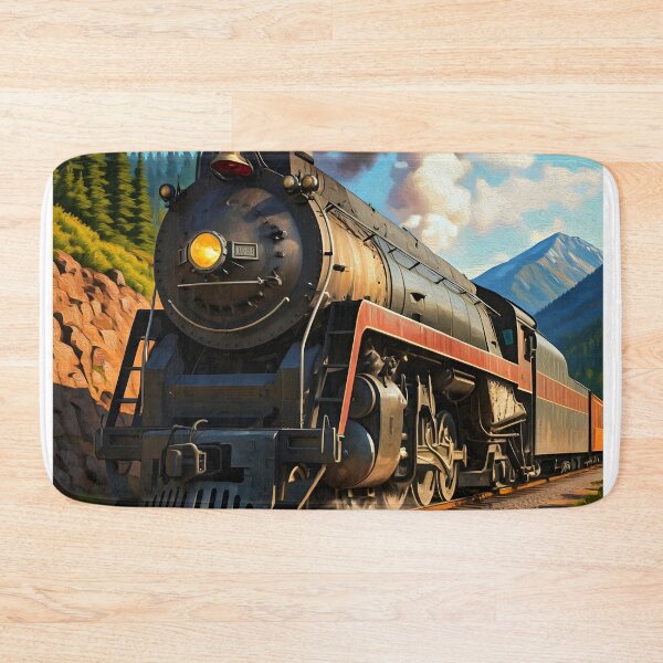 Item preview, Echoes of Steam – The Timeless Power of the Iron Giant designed and sold by PawPrintedArt.