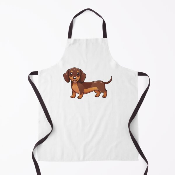 Item preview, Adorable Kawaii Dachshund Illustration | Cute Wiener Dog designed and sold by GrybDesigns.