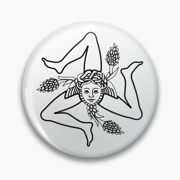 Item preview, Sicilian Trinacria Emblem designed and sold by Freshinkshop.
