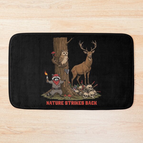 Item preview,  Nature Strikes Back Funny Deer Hunter designed and sold by TeeARTHY.