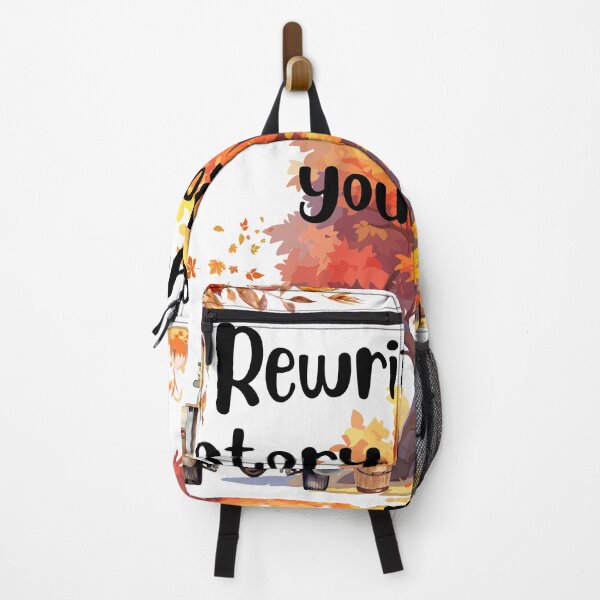 Item preview, Rewrite your story. Reroute your life. Motivation text with Autumn vibes designed and sold by HowAboutTee.