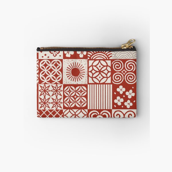 Item preview, Red White Wagara Patchwork designed and sold by SassyArtistry.