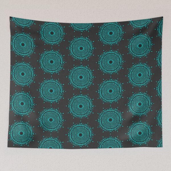 Item preview,  The blue star Geometric pattern designed and sold by godPapa.