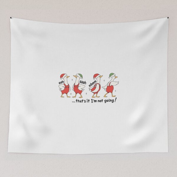 Item preview, That’s It, I’m Not Going! Christmas Goose designed and sold by loupglouglou.
