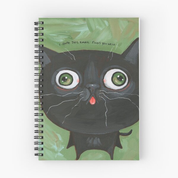 Item preview, I Hope This Email Finds You Well Cat designed and sold by KilkennyCat Art.