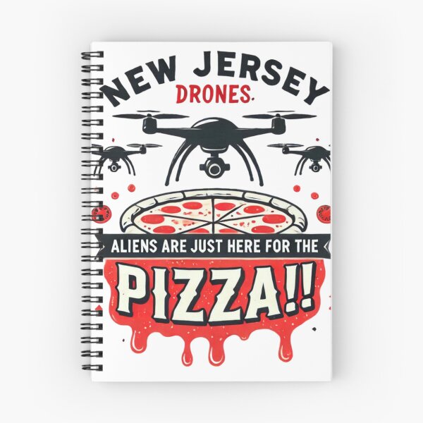 Item preview, Drones Over New Jersey - Pizza Show designed and sold by LavIsInTheAir.