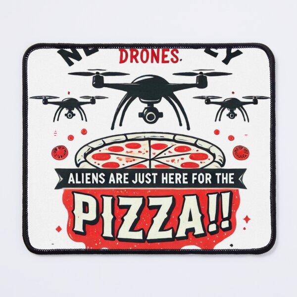 Item preview, Drones Over New Jersey - Pizza Show designed and sold by LavIsInTheAir.