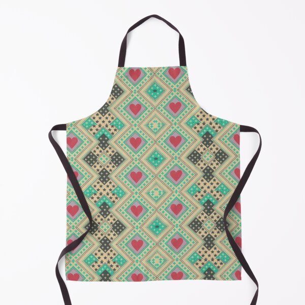 Item preview, Heart Geometric Patchwork Pattern designed and sold by SassyArtistry.