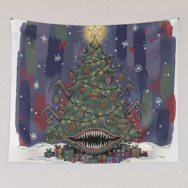 Item preview, Monster Christmas Tree Creepy designed and sold by Drip stamp.