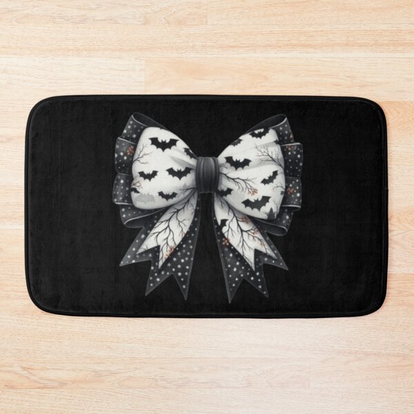 Item preview, bat Gothic bow designed and sold by szydelkowanika.