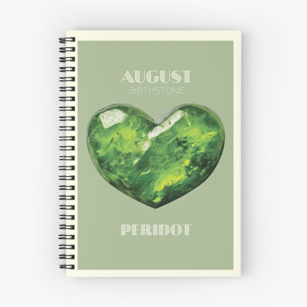 Item preview, August Birthstone - Peridot Heart Poster designed and sold by fatchairprint.
