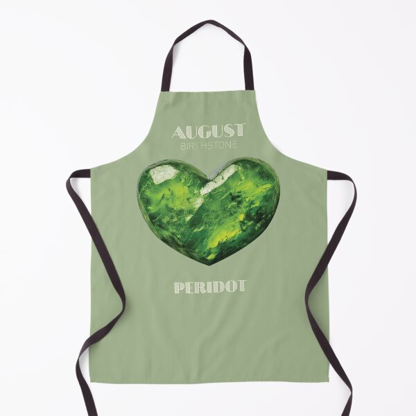 Item preview, August Birthstone - Peridot Heart Poster designed and sold by fatchairprint.
