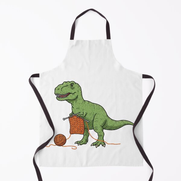 Item preview, T-Rex Dinosaur Knitting Funny Hobby designed and sold by TeeARTHY.