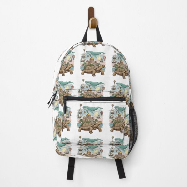 Item preview, Giant Tortoise Carrying a Fantasy World designed and sold by TeeARTHY.