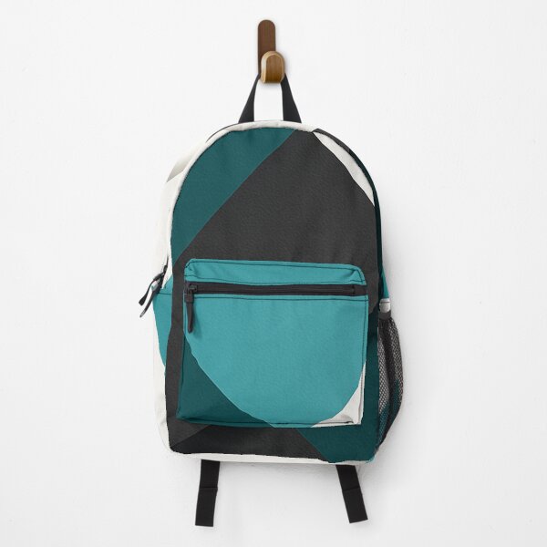 Item preview, Bold Teal Geometric Triangle Pattern designed and sold by SassyArtistry.