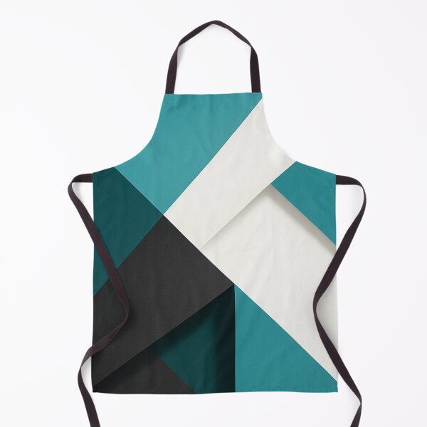 Item preview, Bold Teal Geometric Triangle Pattern designed and sold by SassyArtistry.