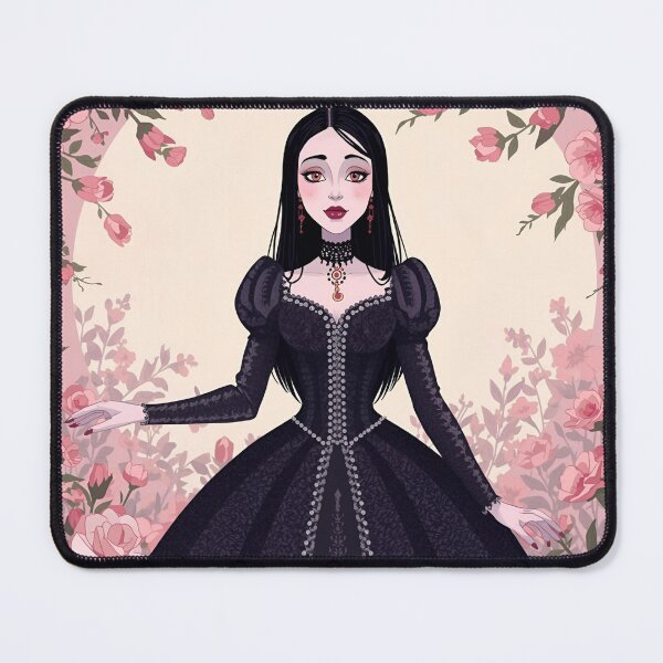 Item preview, Gothic princess with roses designed and sold by Karitza Daniela.