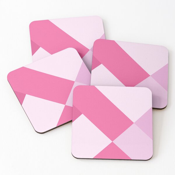 Item preview, Pink Geometric Triangle Pattern designed and sold by SassyArtistry.