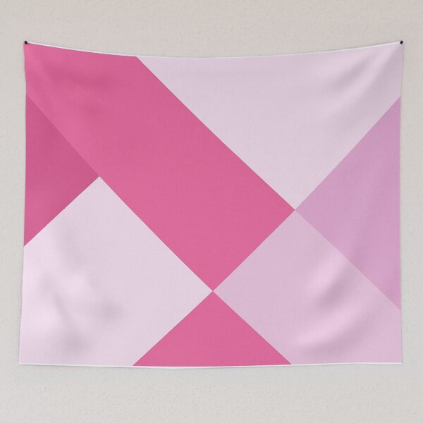 Item preview, Pink Geometric Triangle Pattern designed and sold by SassyArtistry.