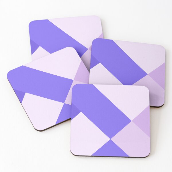 Item preview, Purple Geometric Triangle Pattern designed and sold by SassyArtistry.