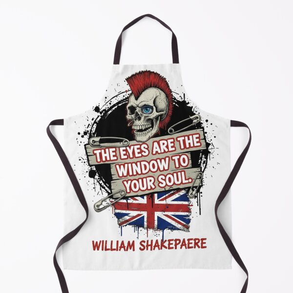 Item preview, Punk Rock T-Shirt: "Eyes Are the Window to the Soul" Shakespeare Tee designed and sold by Boski22.