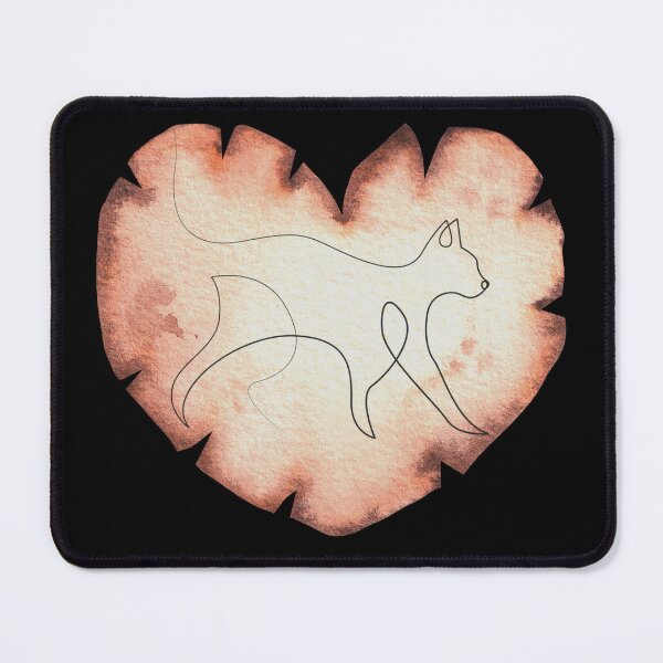 Item preview, Cat in the heart designed and sold by KatNa.
