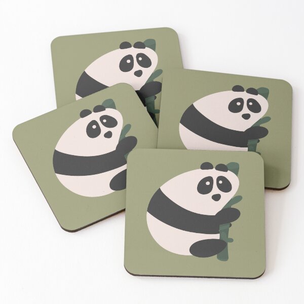 Item preview, Panda  – Green BG designed and sold by gracie-pi.