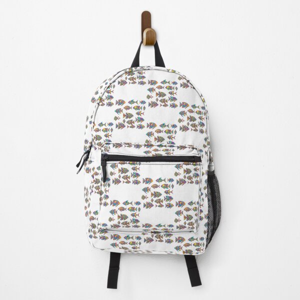 Item preview, Tropical fish with geometric patterns designed and sold by  ViralVisionsCreating .