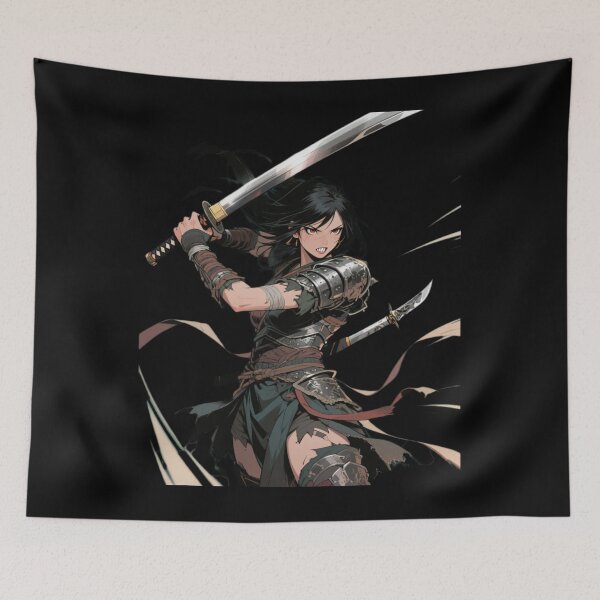 Item preview, Demon with Two Swords designed and sold by salem19902.