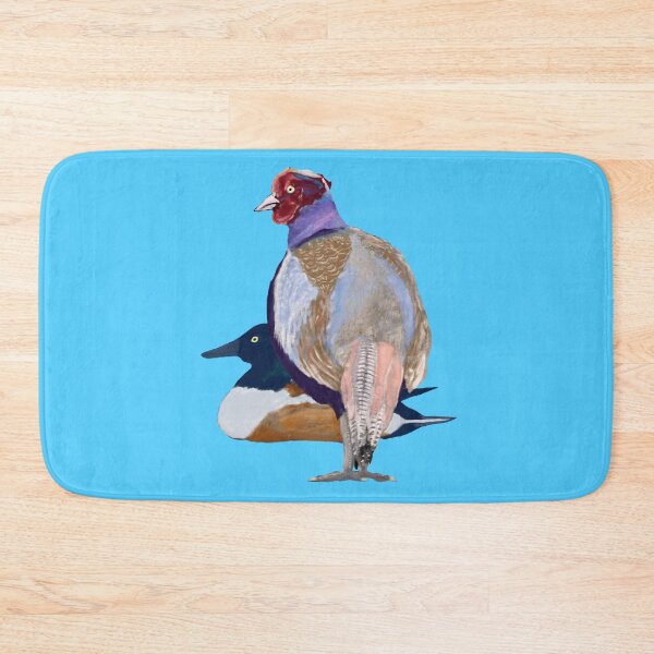 Item preview, A pheasant and a duck designed and sold by greenPQBstudio.