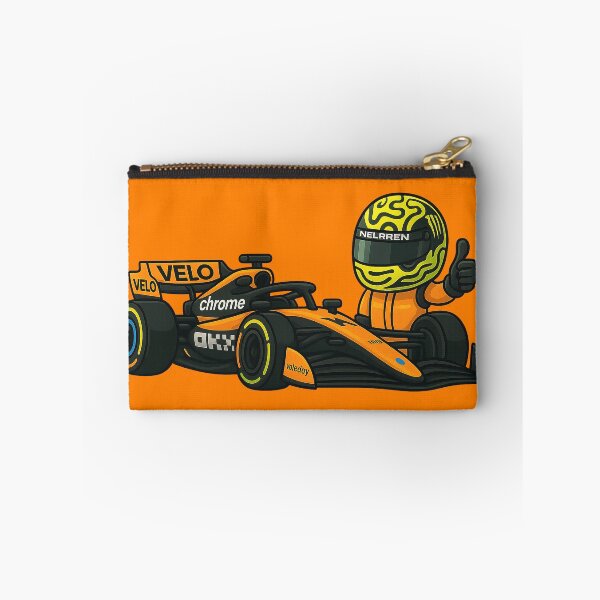 Item preview, F1 Racing Car Orange Cartoon designed and sold by VenZolic.