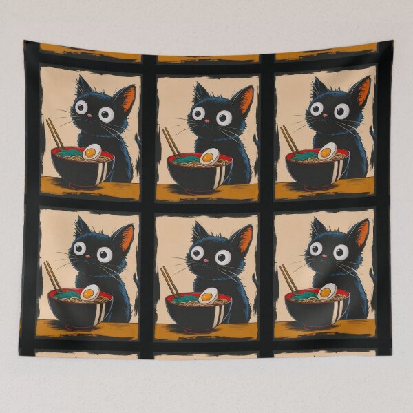 Item preview, Ramen Cat designed and sold by casamomo.