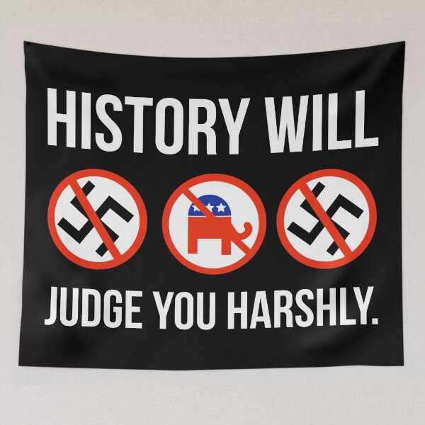 Item preview, History will judge you harshly  designed and sold by Rachel the Artist .