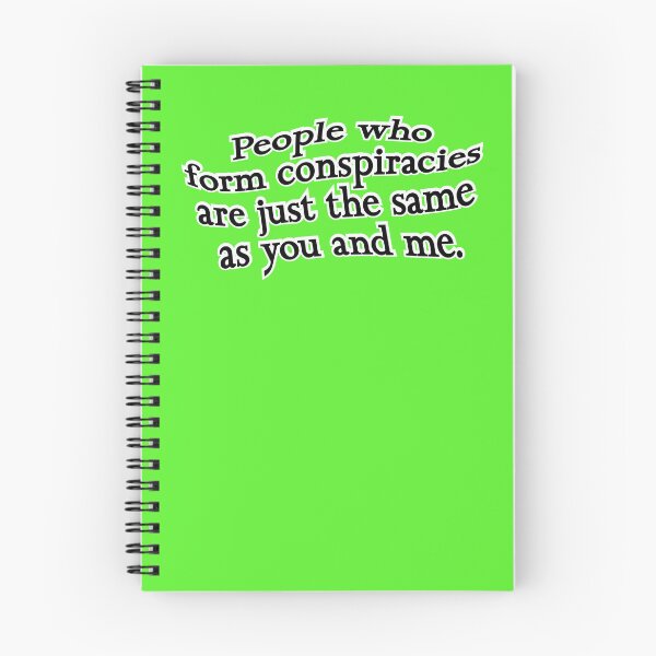 Item preview, People who form conspiracies are just the same, version 2, green designed and sold by mntimg.