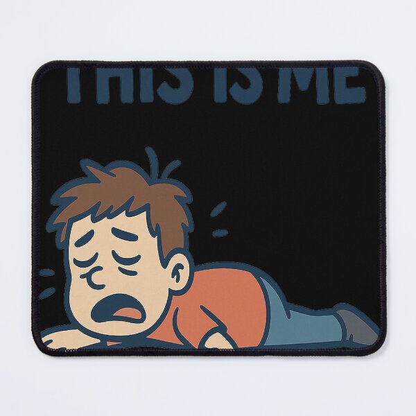 Item preview, Questo sono io – Cartoon buffo stanco designed and sold by RyoSaeba90.