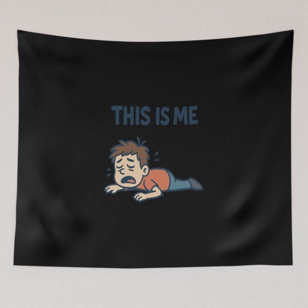 Item preview, Questo sono io – Cartoon buffo stanco designed and sold by RyoSaeba90.