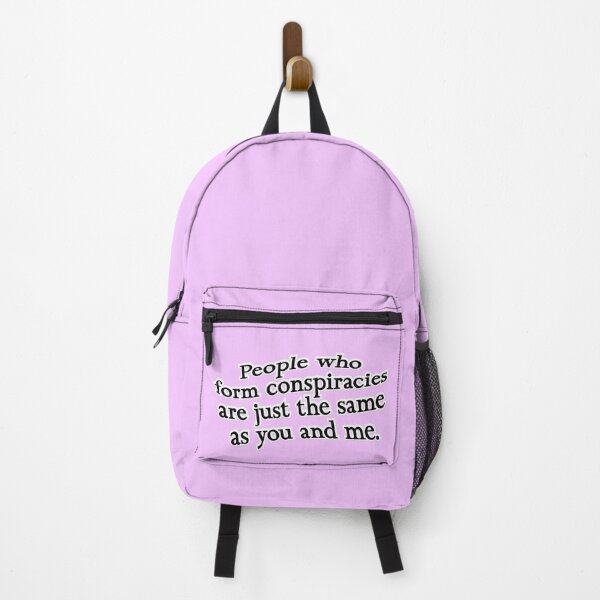 Item preview, People who form conspiracies are just the same, version 2, pink designed and sold by mntimg.