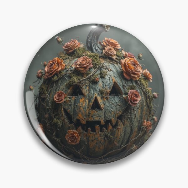 Item preview, Withered Rose Jack-o'-Lantern designed and sold by Eden Underground Radio (Official Merch).