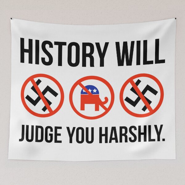 Item preview, History will judge you harshly  designed and sold by Rachel the Artist .