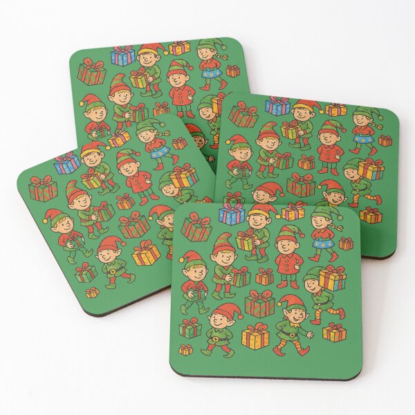 Item preview, Christmas Elves designed and sold by FrictionMaxxing.