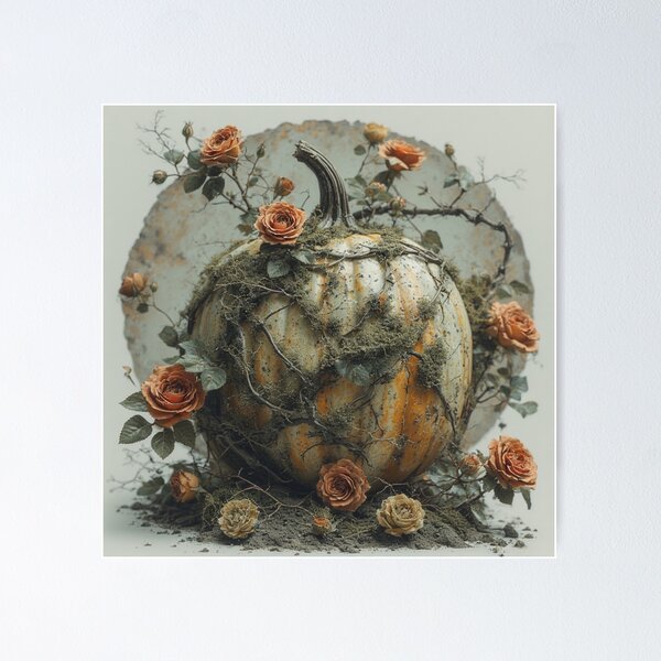Item preview, Ethereal Pumpkin Bloom designed and sold by David R Sawin The Architects Of Eden.