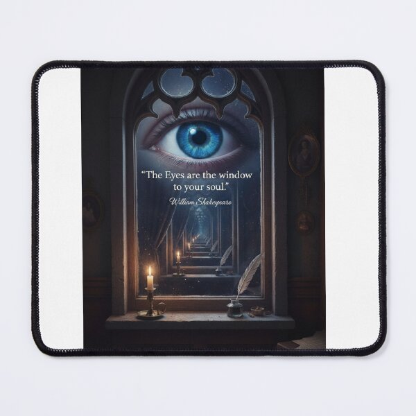 Item preview, Dark Academia T-Shirt: Shakespeare Eye Quote Gothic Window Art designed and sold by Boski22.