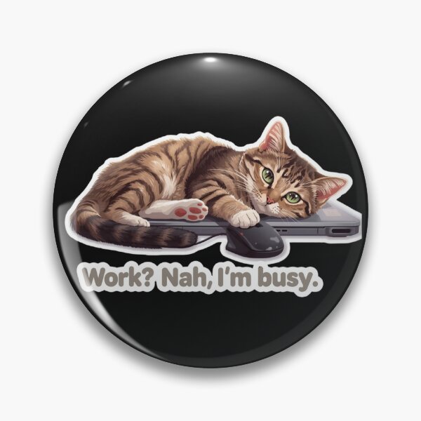 Item preview, Tabby Cat Playing with Mouse | Fun Design for Cat Lovers designed and sold by All Creative Designer.