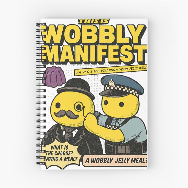 Item preview, This is Wobbly Manifest  designed and sold by rainbowdee.