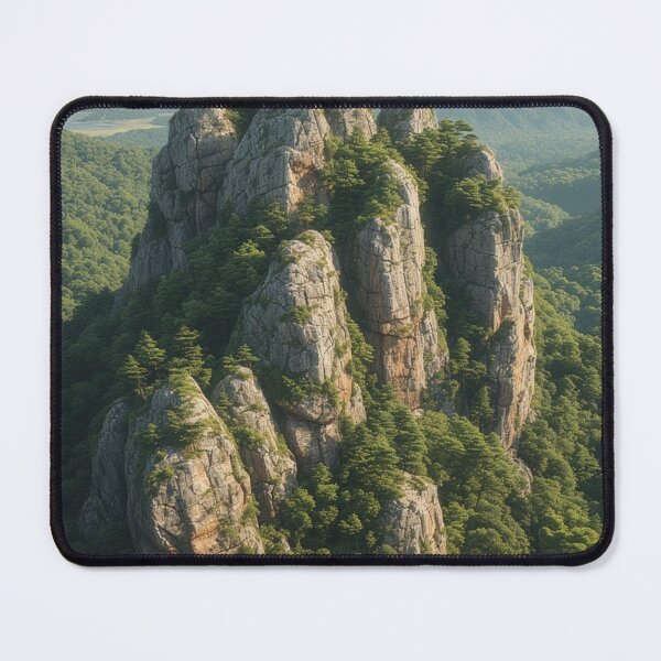 Item preview, Verdant Spires – Nature’s Towering Contrast designed and sold by NaomiRut.
