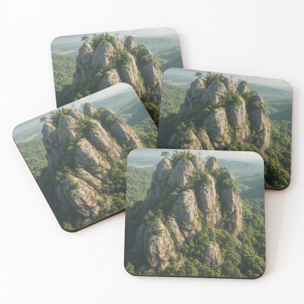 Item preview, Verdant Spires – Nature’s Towering Contrast designed and sold by NaomiRut.